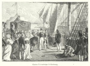 Charles X, Cherbourg