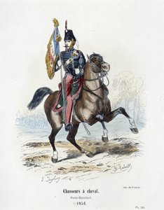 At sırtında avcılar: Porte - 1854