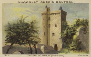 Château de Chinon, Indre-et-Loire by French School