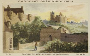 Montreuil-Bellay Şatosu, Maine-et-Loire by French School