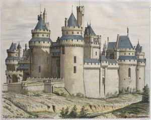 Chateau de Pierrefonds, Le Moniteur des Architecturees