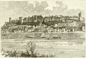 Chinon Şatosu by French School