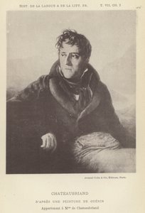 Chateaubriand (lito) by French School