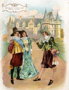Chateaux de la Loire: Azay le Rideau (Azay-le-Rideau), Indre et Loire (Indre et Loire), Centre, Fransa şatosunun gül odası, 16. yüzyılda 1529