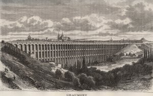 Chaumont - Haute-Marne - V.A. Malt-Brown tarafından “La France illustrée: coğrafya, tarih, istatistiksel yönetim” de gravür. 1884 by French School