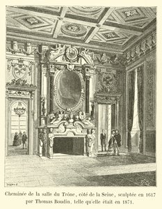 Seine tarafında Salle du Trone