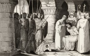 Childeric III (714-51) is Dethroned and Confined to a Monastery, from 