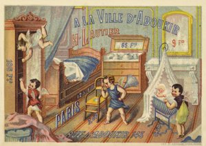 Cupids ile çocuk yatak odası by French School