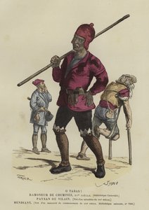 Baca temizleyicisi, köylü ve dilenci, 15. yüzyıl by French School