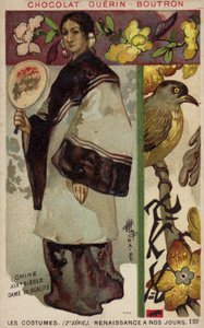 Çinli beyefendi, 19. yüzyıl by French School