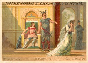 Chlothar III, Neustria ve Burgundy