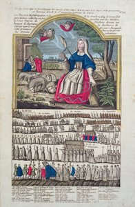 St. Genevieve alayının kronolojisi ve tasviri by French School