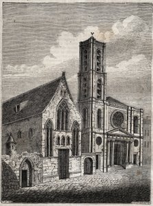 Saint-Jacques-du-Haut-Pas Kilisesi by French School