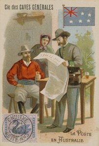 Cie des Caves Generales ticaret kartı, posta by French School