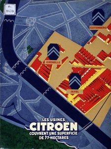 Citroën tesisleri 77 hektarlık bir alanı kaplamaktadır. by French School