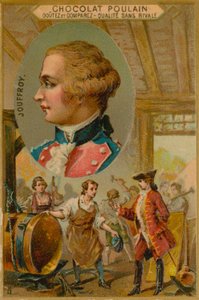 Claude-Francois-Dorothee, marquis de Jouffroy dAbbans, 18. Yüzyıl Fransız vapur mucidi by French School