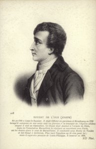 Claude Joseph Rouget de Lisle by French School