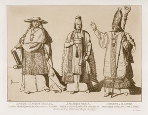 Büro kıyafeti, Touzee tarafından yapılan sanat eserinden sonraki çizimler, yaklaşık 1776