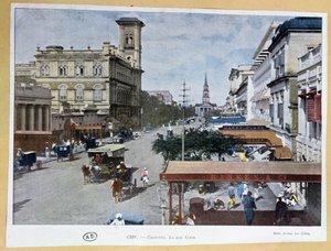 Clive Street, Kalküta, Hindistan by French School