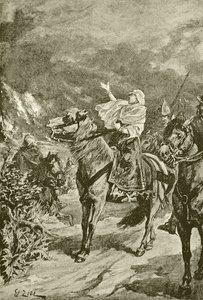 Clotilde Burgonya ülkesini ateşe verdi by French School