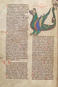 Morina. Guelf. 1 Güd. en. 40v, Lambert de Saint-Omer tarafından yazılan Liber Floridus