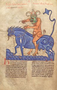 Morina. Guelf. 1 Güd. en. 41V, Bir Behemoth