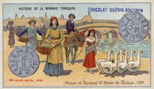 Raymond VI Sikkeleri, Toulouse Kontu by French School