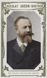 Sütun, konser yönetmeni (renkli fotoğraf) by French School