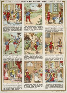 Çizgi Roman - Saçlı Güzellik by French School