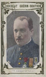 Komutan Vuillemin (renkli fotoğraf) by French School