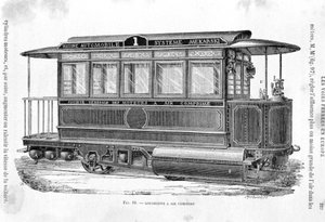 Sıkıştırılmış hava tramvay lokomotifi - Louis Figuier