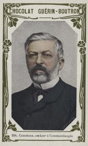 Constans, büyükelçi bir Konstantinopolis (renkli fotoğraf) by French School