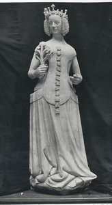 Bavyera Isabella heykelinin kopyası (1371-1435)