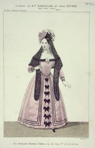 Hautecoeur-Martinet tarafından basılmış, Maleuvre tarafından oyulmuş, Don Giovanni
