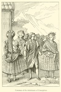 Conception sakinlerinin kostümleri (gravür) by French School