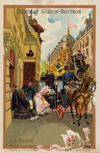 Coupe (kromolitho) by French School