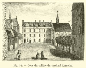 Kardinal Lemoine Koleji Avlusu by French School