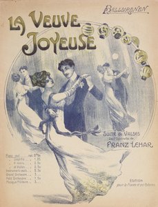 Franz Lehar (1870-1948) tarafından yazılan The Merry Widow