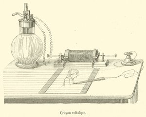 pastel boya (gravür) by French School