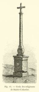 Aziz Catherine Rahibelerinin Haçı by French School
