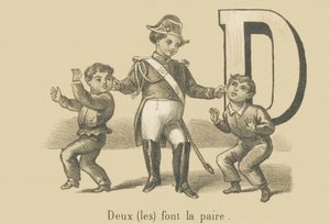 D: İki çifti yapar by French School