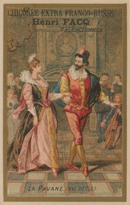 Pavane Dansı, 16. Yüzyıl by French School