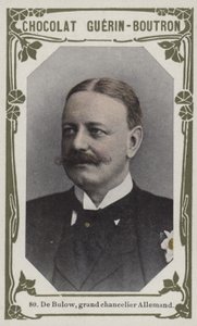 De Bulow, Almanya Büyük Şansölyesi (renkli fotoğraf) by French School