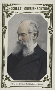 Nelidoff, Rusya Bakanı (renkli fotoğraf) by French School