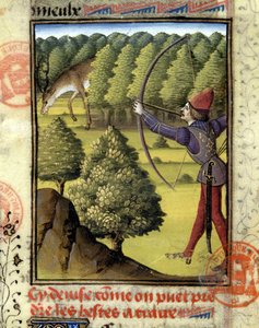 Geyik avı - “” Gaston Phoebus, Foix Kontu, Béarn Lordu