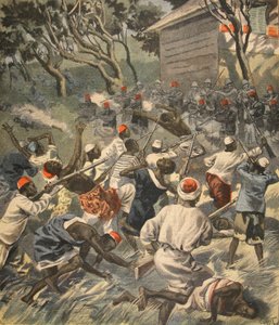 Sakalava halkını yenmek, Madagaskar, Le Petit Journal