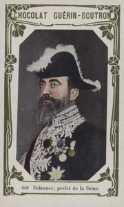 Delanney, prefet de la Seine (renkli fotoğraf) by French School