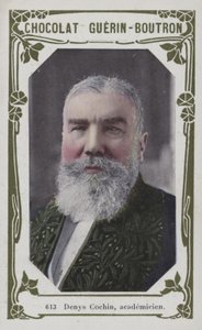 Denys Cochin, akademisyen (renkli fotoğraf) by French School