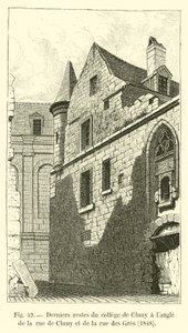rue de Cluny ve rue des Gres