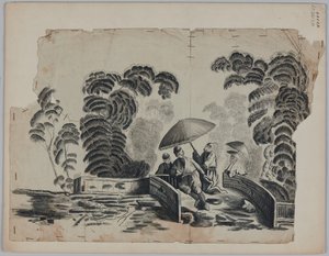 Tasarım Çizimi, 18. yüzyıl sonu by French School